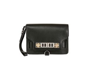 Proenza Schouler + PS11 Grained Leather Clutch