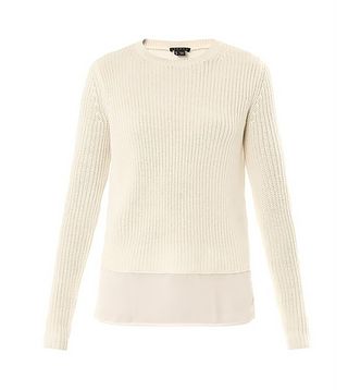 Theory + Sea Cottoncash Klemdy Sweater