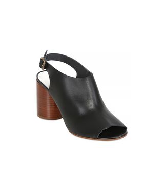 Maison Martin Margiela + Leather Open Toe Sandals