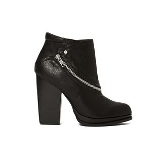 Shoe Cult Zip Up Bootie + Nasty Gal