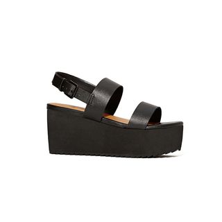 Shoe Cult Bianca Flatform - Black + Nasty Gal