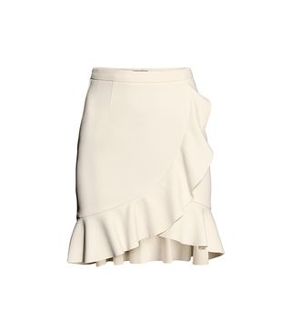 H&M + Ruffle Skirt