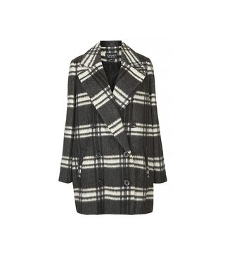 Topshop + Double Breasted Pea Coat