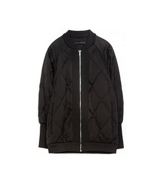 Zara + Oversize Bomber Jacket
