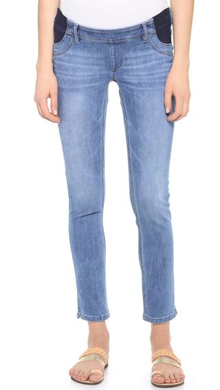 DL1961 + Angel Ankle Maternity Jeans