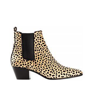 Saint Laurent + Leopard Boots