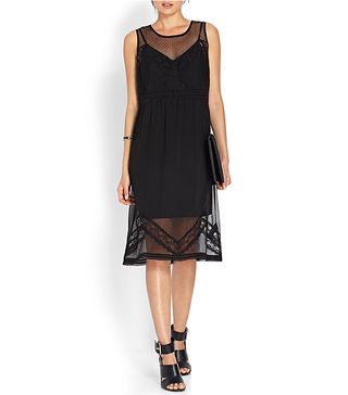 Forever 21 + Lace & Mesh Shift Dress