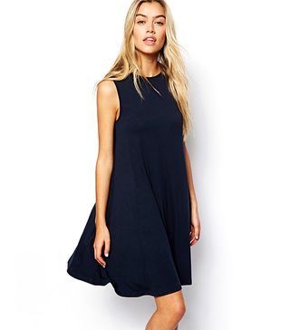 ASOS + Sleeveless Swing Dress