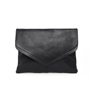 ASOS + Sleek Leather Clutch Bag