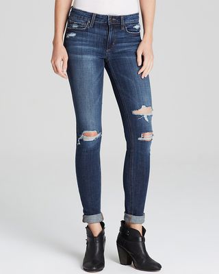 Joe’s Jeans Exclusive Mid Rise Rolled Skinny in Rylie + Bloomingdales