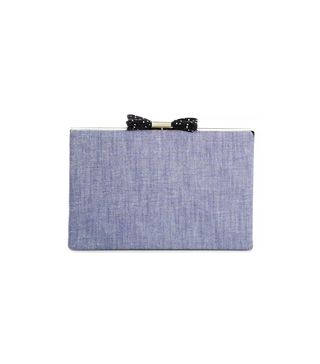 Kate Spade New York + Evening Belles Chambray Clutch