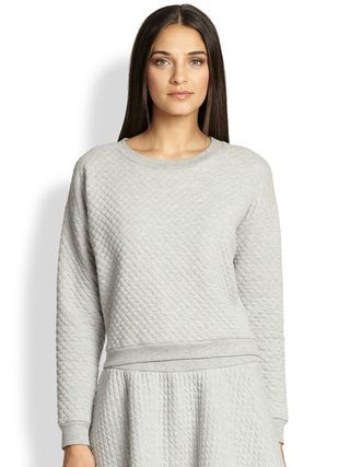 Soft Joie + Phoenix Quilted Jersey Sweatshirt