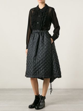 Comme Des Garcons + Shirt Quilted Skirt