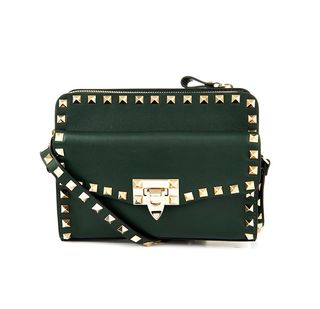 Valentino + Rockstud Removable-Pouch Cross-Body Bag