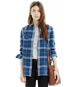 Madewell + Flannel Ex-Boyfriend Shirt