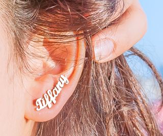 Elea Jewelry + Name Earring