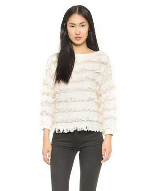 Ulla Johnson + Fringe Pullover