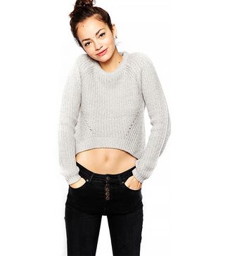 New Look + Slouch Crop Sweater