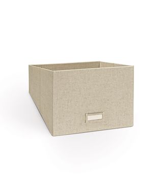 The Container Store + Linen Handbag Storage Bin