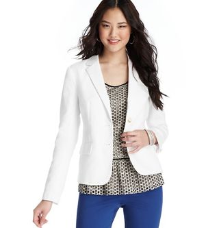 LOFT + Cotton Linen Blazer