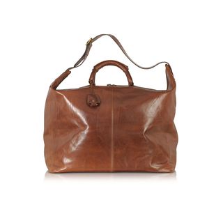 The Bridge + Story Viaggio Marrone Leather Weekender Bag