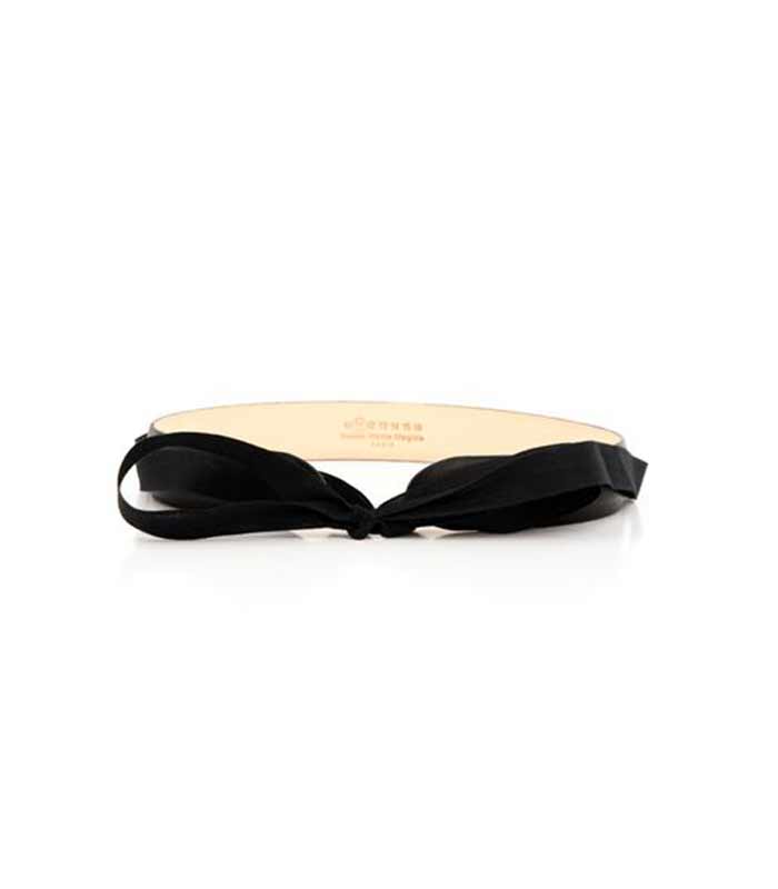 Maison Martin Margiela + Tie-Front Leather Belt