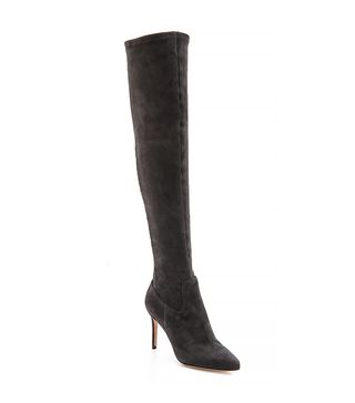 Alexandre Birman + Suede Over The Knee Boots