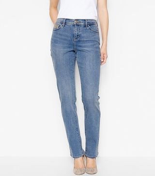 Levi's + Perfectly Slimming Straight Jeans in Western Light