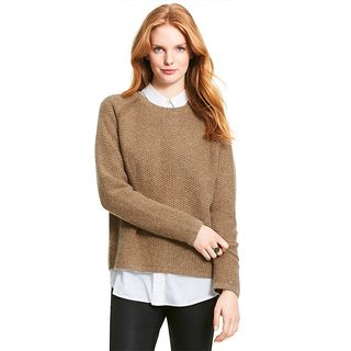 Tommy Hilfiger + Textured Back Zipper Sweater