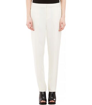 T by Alexander Wang + Stitched-Pleat Trousers