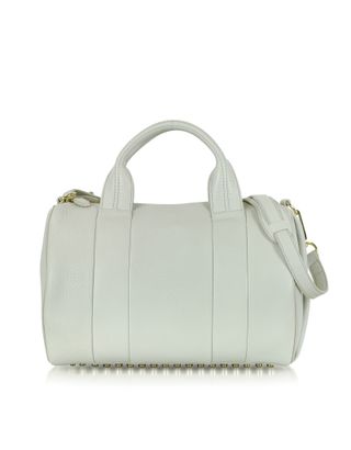 Alexander Wang + Rocco Steam with Pale Gold Satchel
