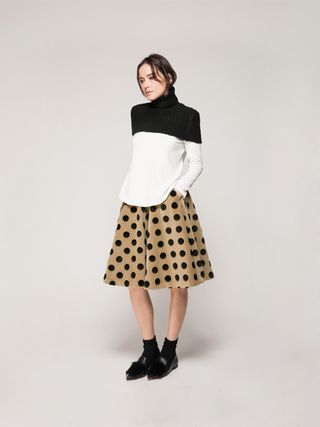 Front Row Shop + Sweater Coverlet + Top + Full Skirt