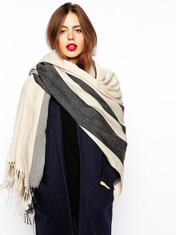 The (Easy) Secret to Tying Your Scarf for Maximum Warmth | Who What Wear