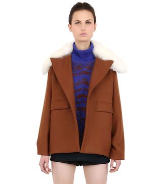 Lucas Nasciemento + Oversized Jacket With Shearling