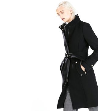 Zara + Zip Pocket Coat