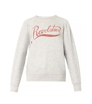 Isabel Marant + Revolution-Print Sweatshirt