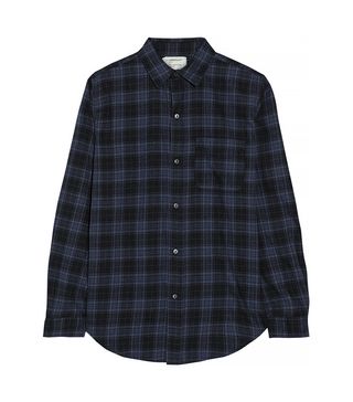 Current/Elliott + The Prep School Plaid Cotton-Flannel Shirt