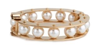 Lele Sadoughi + Lele Sadoughi Stone Round Slider Bracelet