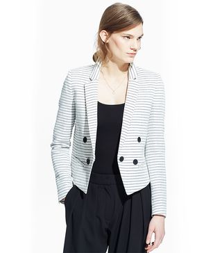 MANGO + Striped Blazer