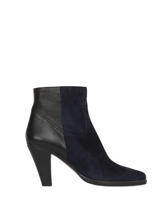 Chloé + Calf Leather & Suede Ankle Boots