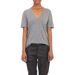 Isabel Marant Etoile + Single Pocket Short Sleeve Tee