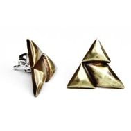 Bing Bang Jewellery + Bing Bang Jewellery Trident Stud Earrings