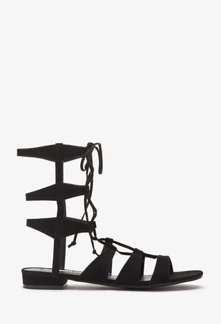 Forever 21 + Faux Suede Gladiator Sandals