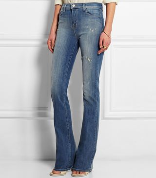 J.Brand + Remy High-Rise Bootcut Jeans