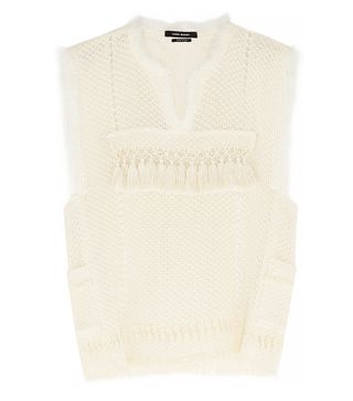 Isabel Marant + Tacey Crocheted Cotton-Blend Top