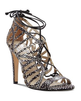 DV Dolce Vita + Tessah Open Toe Caged Ghillie Lace Up Sandals