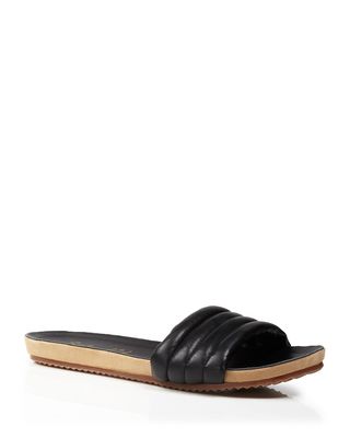 Splendid + Tysan Leather Slide Sandals