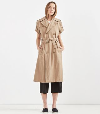 NLST + Rolled-Sleeve Trench Coat