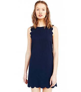 Cooperative + Scallop Shift Dress