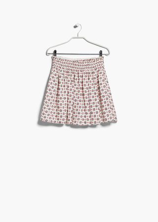 Mango + Printed Flared Skirt